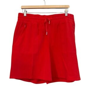 Women's Red Chico's Zenergy Size 2 (Large/12) NWT Athletic Athleisure Shorts